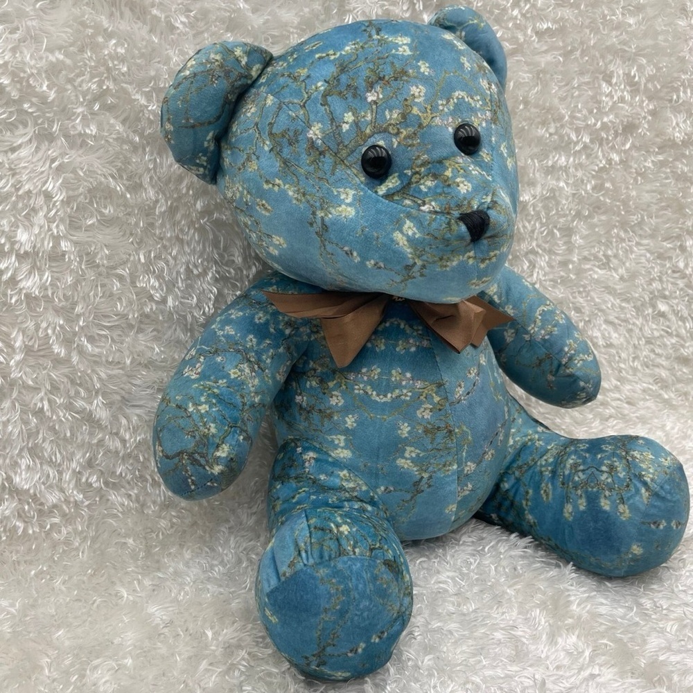 Vincent van Gogh Almond Blossom Bear Immersive Van Gogh Stuffed Plush 15" - Picture 3 of 3